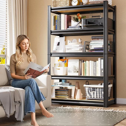 5-Pack Garage Shelving for Large Storage & Whole Home Organization, Storage Bins - Image 4