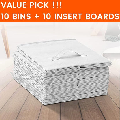 Criusia Storage Cubes, 11 Inch Cube Storage Bins - Image 7