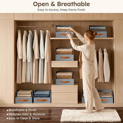 Homsorout Fabric Storage Bins for Organizing - Image 3