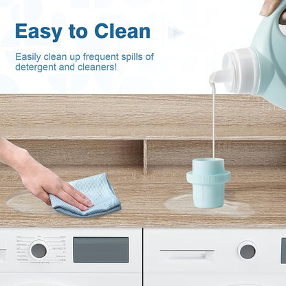 Washer Dryer Countertop with Shelf 27.5" W x 54" L x 12" H Laundry Room - Image 5