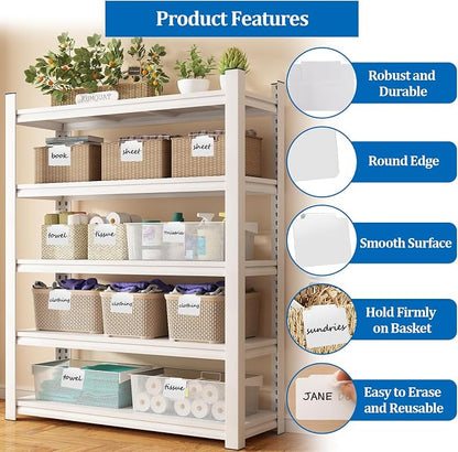 20 PCS Basket Labels, Clip On PVC Labels - Image 2