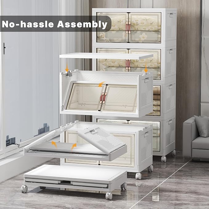 Extra Large Stackable Storage Bins - Image 5