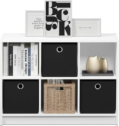 Furinno Basic 3x2 Cube Storage Bookcase Organizer - Image 4