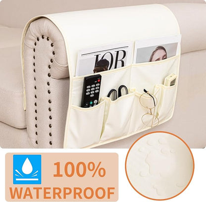 HAOMAIJIA Anti Slip Sofa Armrest Organizer Arm Chair Bedside Caddy Storage - Image 3