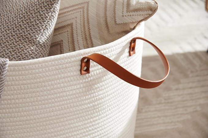 Luxury Little Extra Large Nursery Storage Basket, Laundry Basket - Image 6