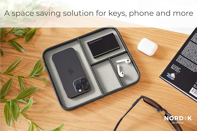 Nordik Leather Valet Tray - Image 2