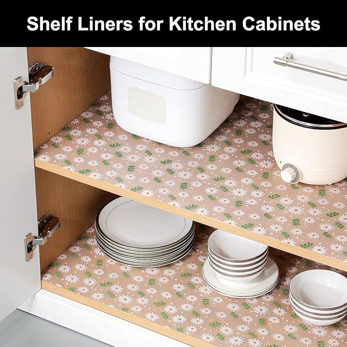 Cooyes Shelf Liner – Premium Non-Adhesive Cabinet & Drawer Liner - Image 2