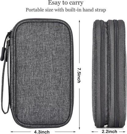 CAAORDKSO Electronics Organizer Case, Cable Organizer Bag Waterproof Electronic - Image 6