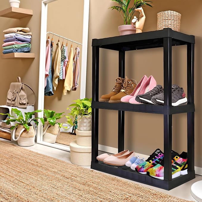 Oskar Heavy Duty Plastic Storage Shelves- - Image 2