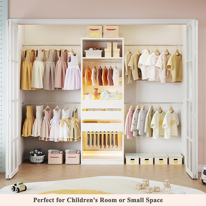 Closet System, 4-8FT Closet Organizer - Image 7
