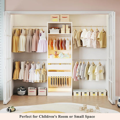 Closet System, 4-8FT Closet Organizer - Image 7