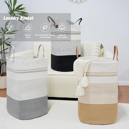danpinera 75L Woven Laundry Hamper - Image 9