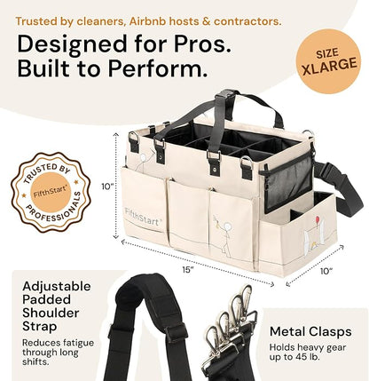 FifthStart Multiuse Cleaning Caddy - Image 2