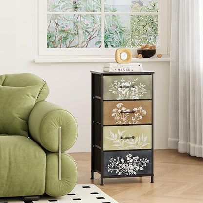 Tohomeor Vintage Dresser Vertical Nightstand - Image 7