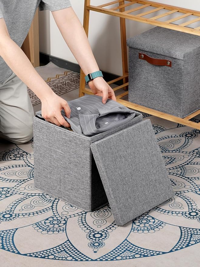 Temary Foldable Fabric Storage Bins - Image 5