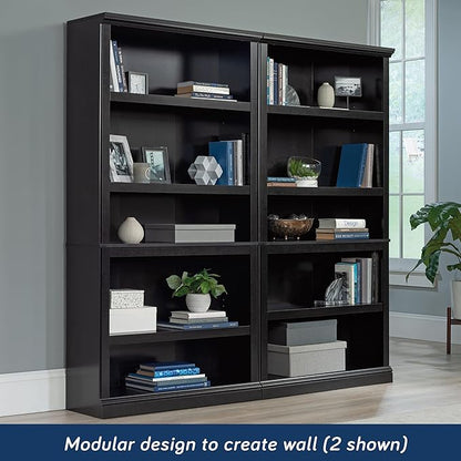 Sauder 5 Tier Book Shelf Wooden Bookcase Multipurpose Bookshelf - Image 5