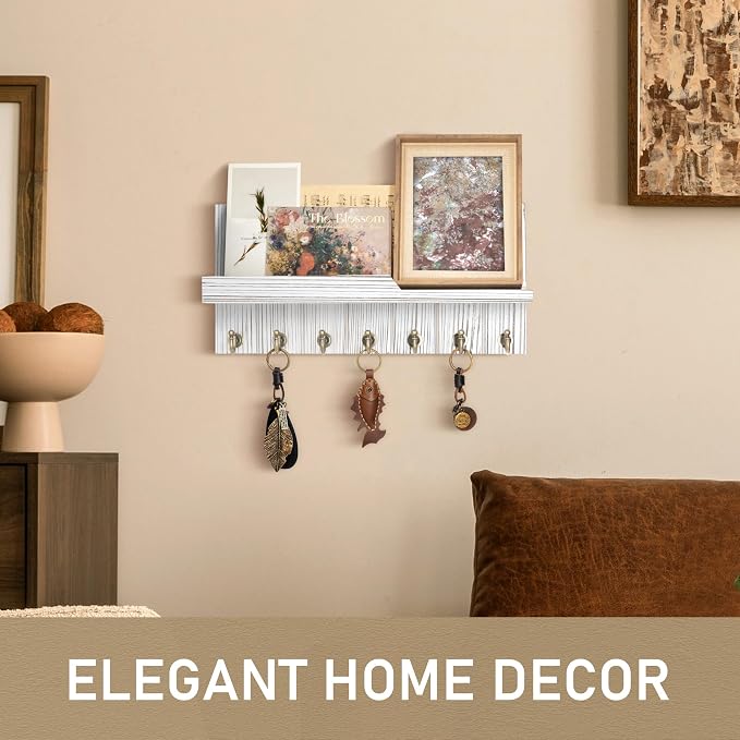 Rebee Vision Farmhouse Key and Mail Holder - Image 4