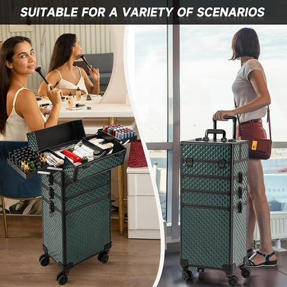 Leeora&Leekoo Portable Multi-Storey Nail Case - Image 3
