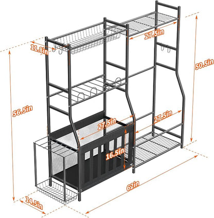 Ultrawall Golf Storage Organizer, Golf Bag Storage Stand - Image 2