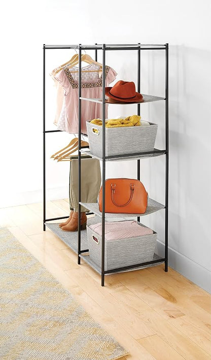Whitmor Modern Industrial Wardrobe - Image 4
