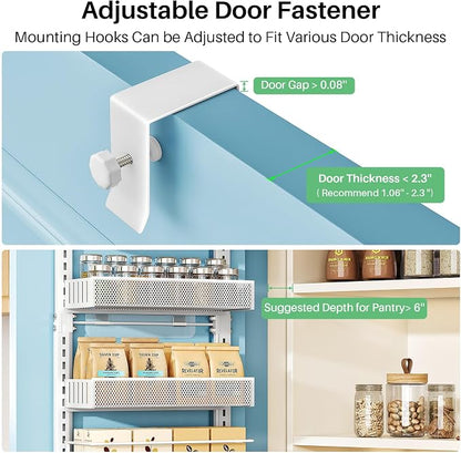 SNTD Over the Door Pantry Organizer - Image 3