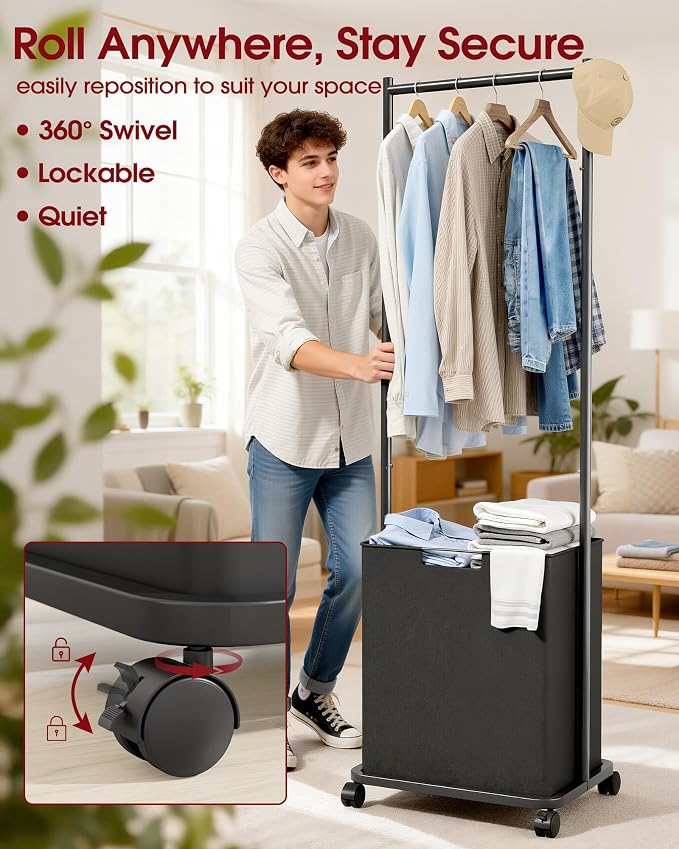 Clothes Rack - Space-Saving Clothing Rack - Image 7