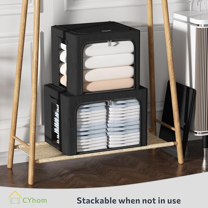 CYhom 3Pack Foldable Storage Bins - Image 6