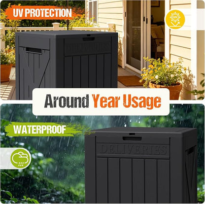 Flamaker 50 Gallon Deck Box, Package Delivery Storage Box - Image 2