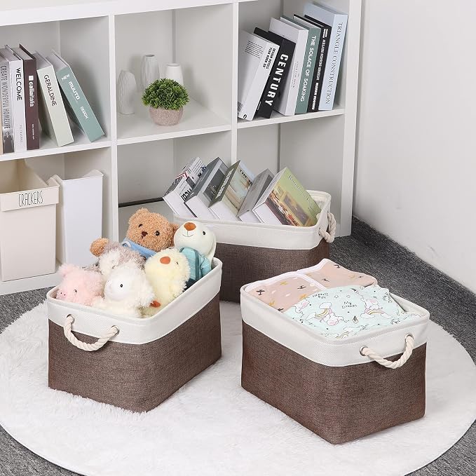 Bidtakay Baskets Fabric Storage Bins - Image 5