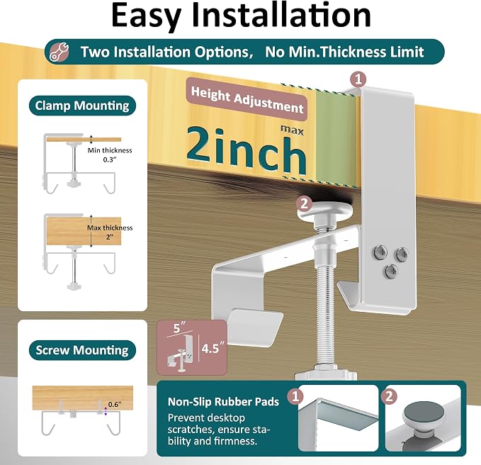 Extra Large 48" Under Desk Cable Management Tray - Image 3