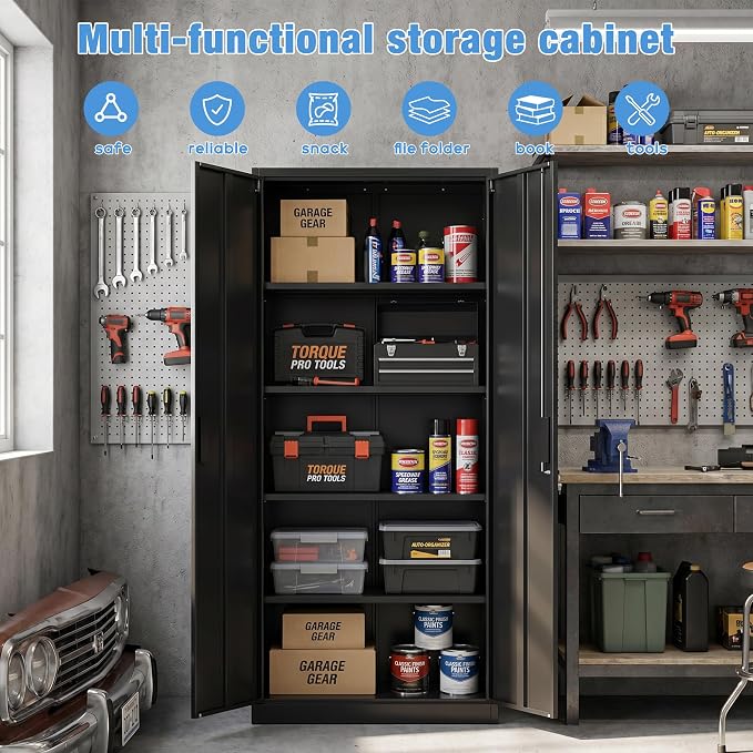 SUXXAN Metal Storage Cabinet - Image 4