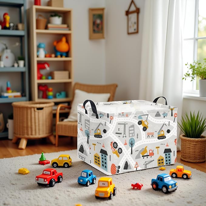 Rectangular Baby Kids Storage Basket - Image 5