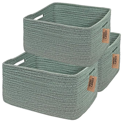 COMFY-HOMI 3 pcs Large Storage Baskets by COMFY-HOMI