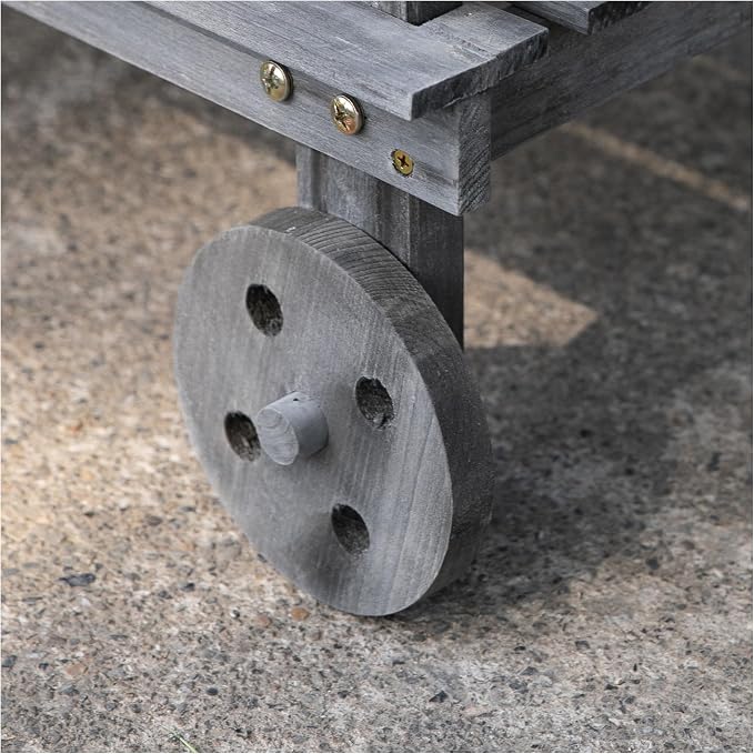 Wooden Potting Bench Outdoor Work Table - Image 8