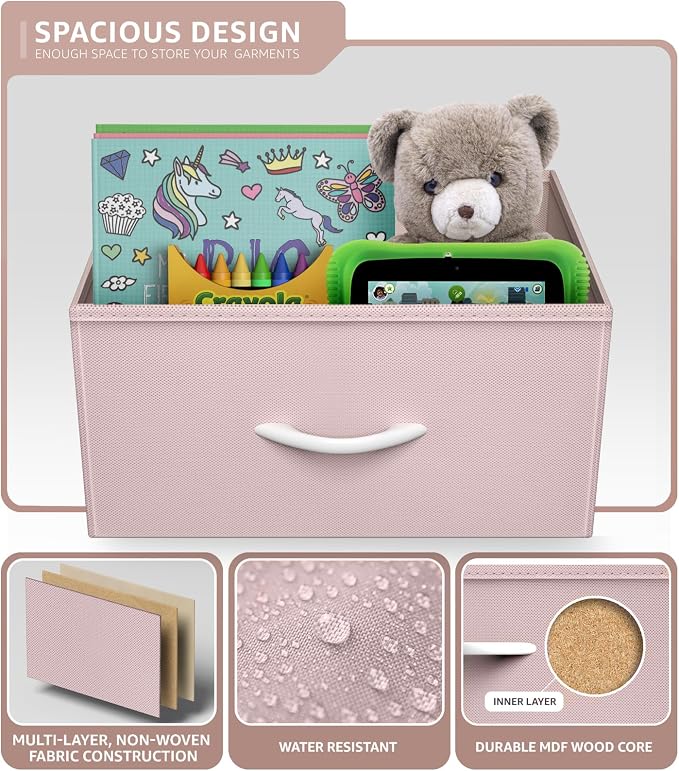 Sorbus Dresser with 6 Drawers - Image 5