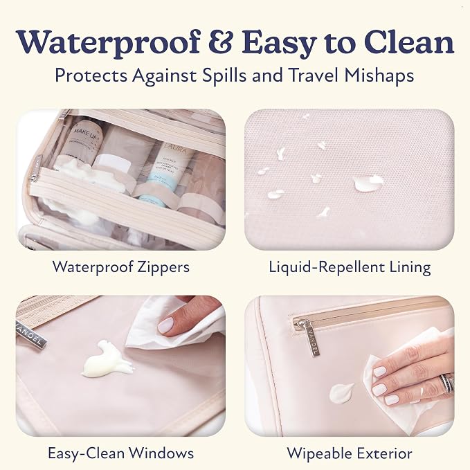 VANDEL Waterproof Hanging Toiletry Bag - Image 3