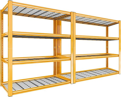 REIBII 40" W Garage Shelving 2240 LBS Storage Shelves Adjustable Heavy Duty by REIBII