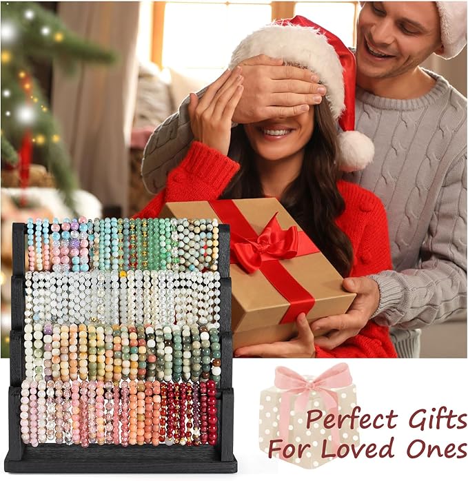 Emfogo Bracelet Holder, 4 Tier Bracelet Organizer Storage - Image 2