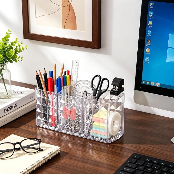 Acrylic Makeup Brush Holder - Image 3