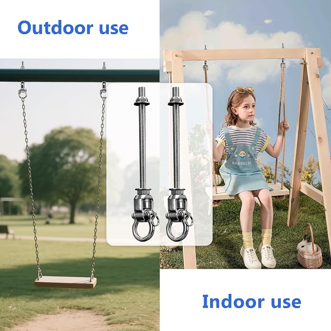 4-Pack Heavy Duty Swing Hangers - Image 2