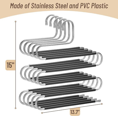 Mr. Pen- Pants Hangers Space Saving, 5 Pack, Pant Hangers Space Saving | Hangers - Image 3