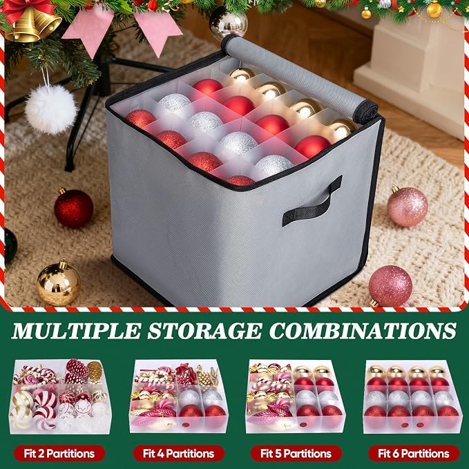BALEINE Christmas Ornament Storage Box - Image 2