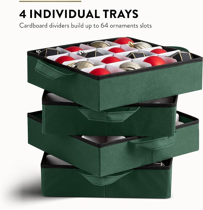 Zober Christmas Ornament Storage Box - Image 4