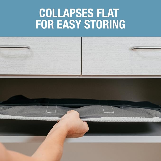 CleverMade Collapsible Laundry Basket Hamper - Image 7