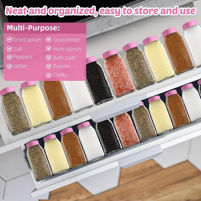 Mifoci 28 Pack 16 oz Plastic Spice Jars - Image 6