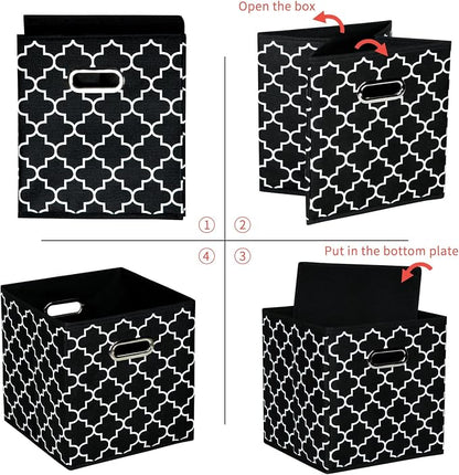 Fabric Cloth Storage Bins, Fabric Cube Organizer - Image 7
