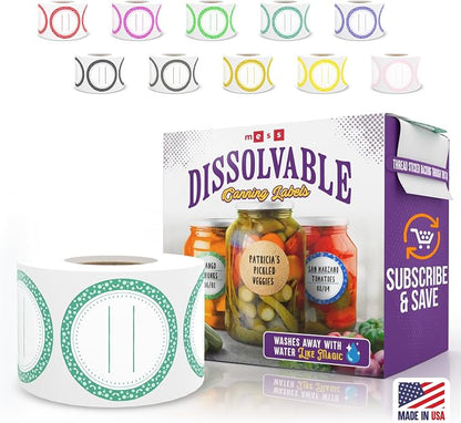 Canning Labels Dissolvable Stickers - Image 5