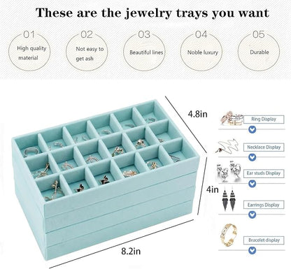 Stackable Jewelry Organizer Trays - Image 6