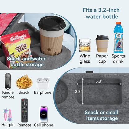 Tablet Pillow Stand with Storage - Image 4