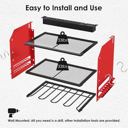 TLGREEN Power Tool Organizer Wall Mount - Image 5